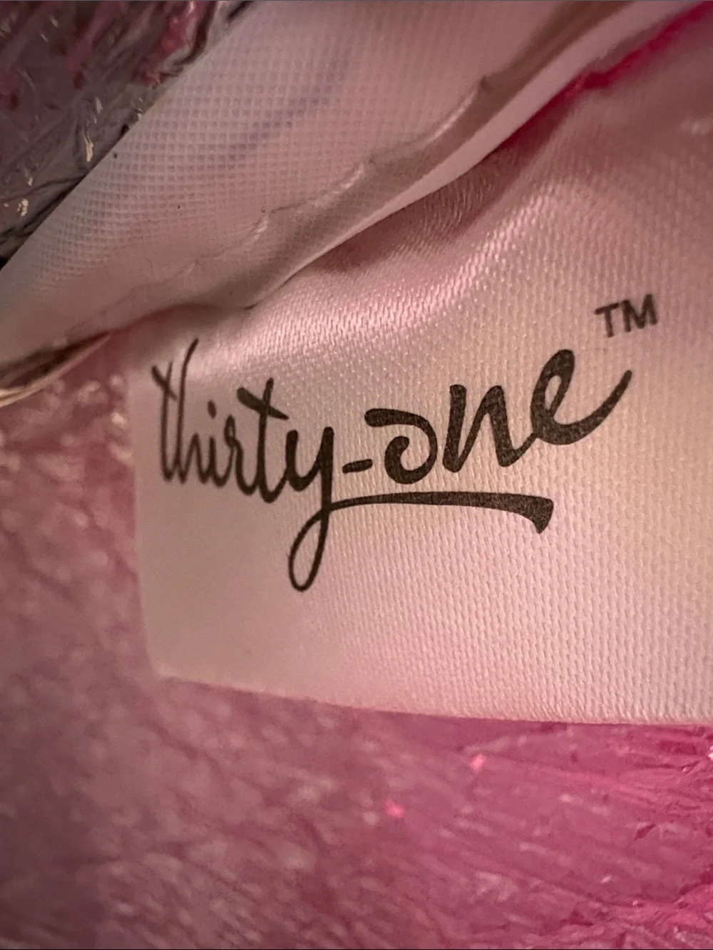thirty-one Pink Circle-Print Lunch or Beach Snack Tote
